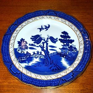 Royal Doulton "Real Old Willow" Dinner Plate. 1 available $49 each.